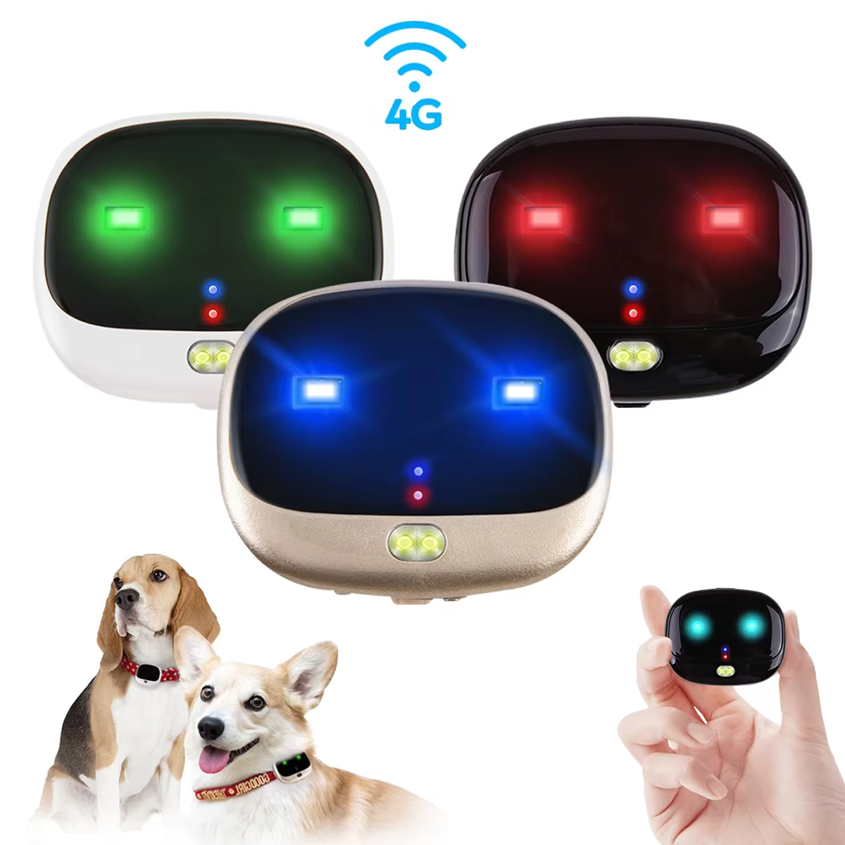 Pet Gps Tracker Collar - 4G su geçirmez Gps takip cihazı