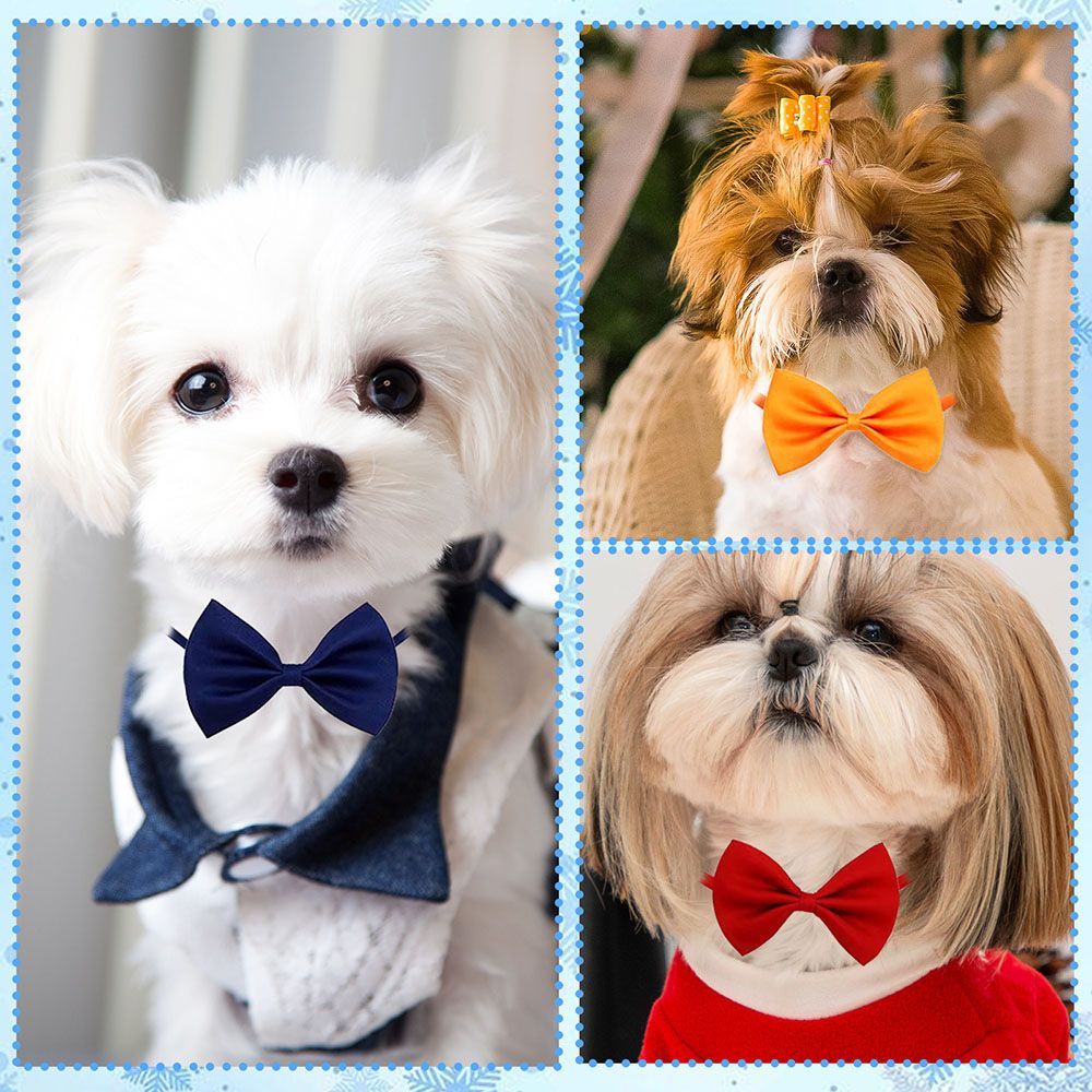 Pet Supplies In Bulk - Ayarlanabilir Moda Köpek Papyonu Tasmaları 5'li