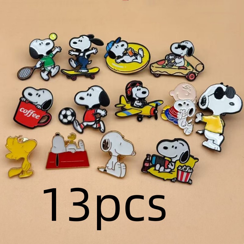 Pet Supplies Wholesale - 13 adet karikatür köpek pimleri bu