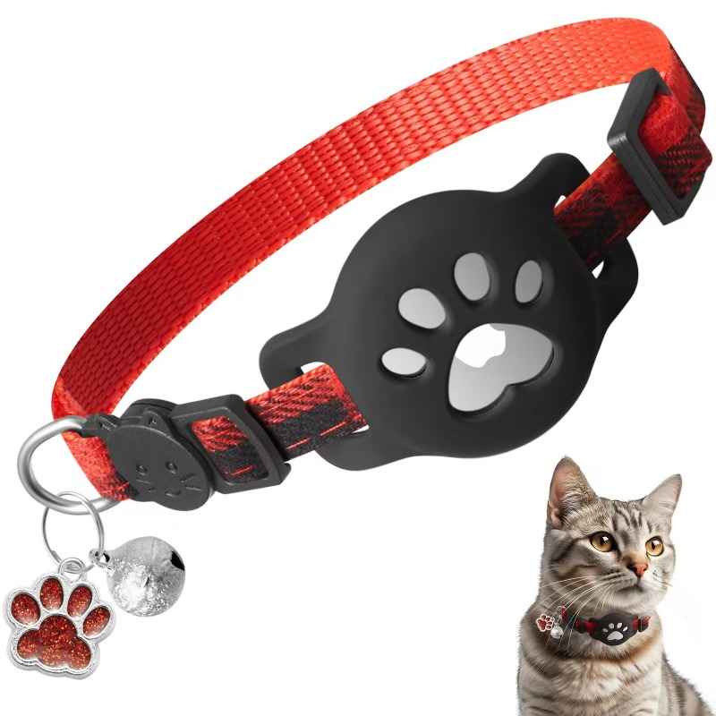 Pet Gps Tracker Collar - Airtag için Evcil Hayvan Tasması Kedi