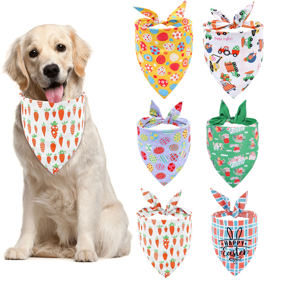 Pet Supplies In Bulk - Köpek Bandanası Toplu Evcil Hayvan Üçgen