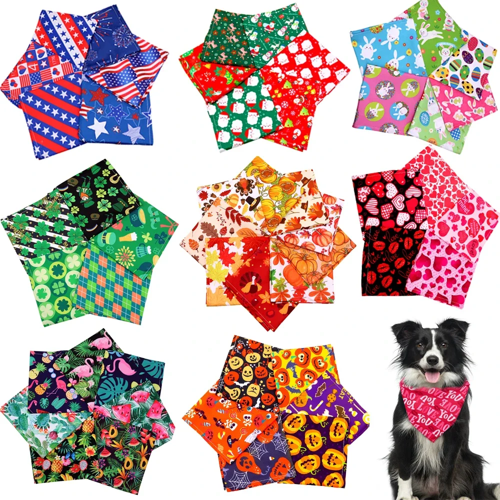 Pet Supplies In Bulk - 60 adet Köpek Bandanalar Toplu Toptan