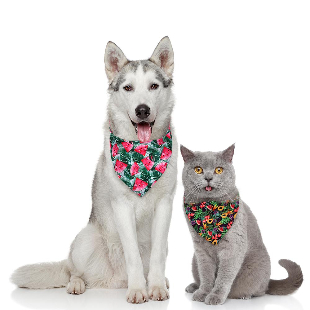 50 adet Köpek Bandana Yaz Meyv - Pet Supplies In Bulk incelemesi ve fiyatı
